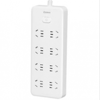 齐心 PCP-WZ848 延长线插座插板，插线板 8位40孔 总控全长5米