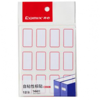 齐心 C6506 自粘性标贴 12枚 12枚 18*32mm 标签贴